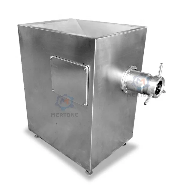 Stainless steel industrial fresh meat mincer / grinder frozen meat grinder