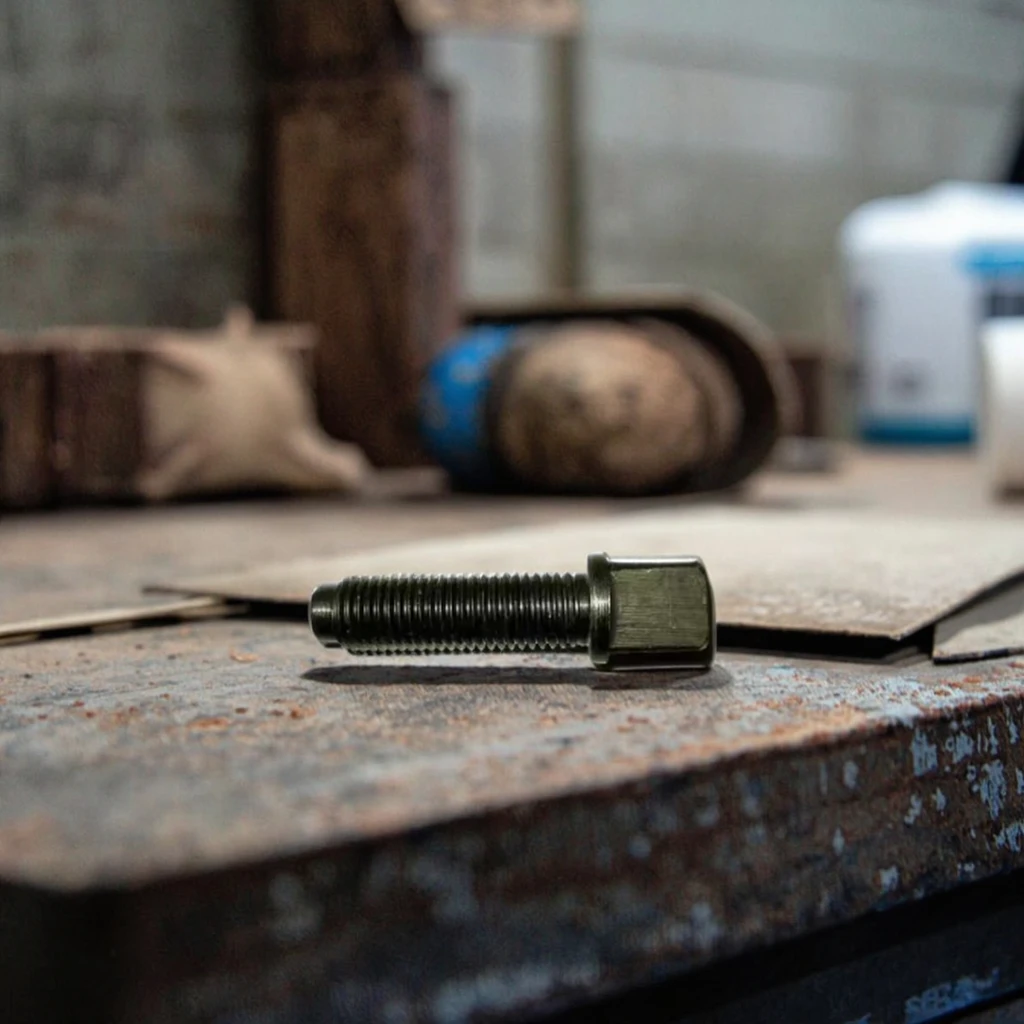 M8 Square Head Bolt with Collar Tip Approach DIN480 Metric Zinc Plated for Titanium Steel Stainless Steel Brass Nylon Material