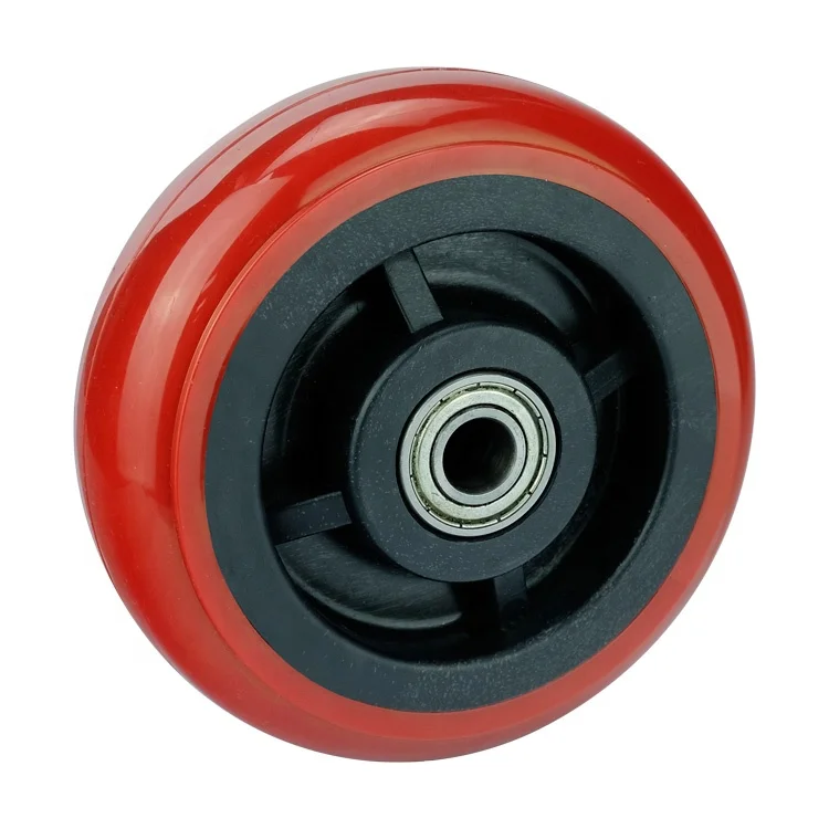  WBD Industrial 125Mm - 150Mm Rubber Storage Silent Trolley