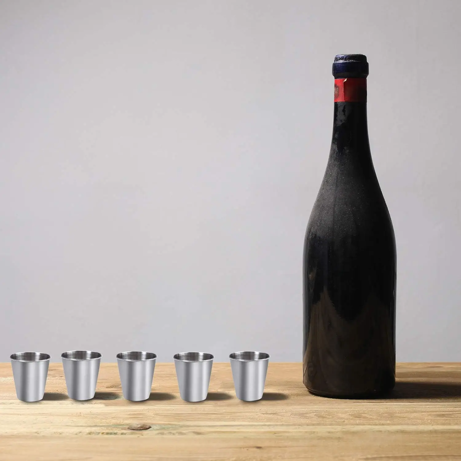 The 70ml Metal Shot Cups,Stainless Steel Shot Glasses for Drinking Beer and Wine