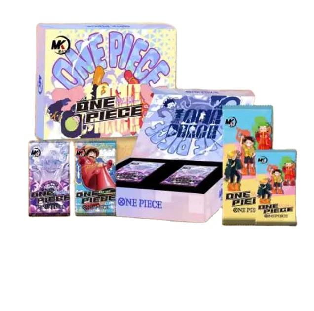 Wholesale One Pieces Game Playing Cards Booster Box Japanese Anime Zoro Luffy Nami Collection TCG CCG Card Toys Gifts for Kids