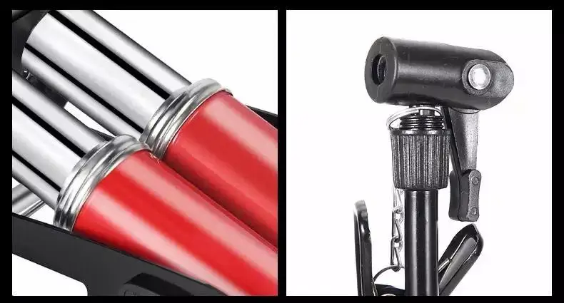 High Pressure Double tube Vehicle mounted Double cylinder Electric Air Pump Dalishen Foot Stepping on Air Pump