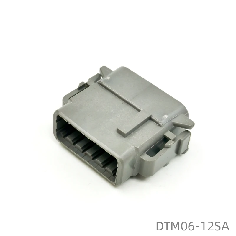 Original 7.11mm DEUTSCH Connector DTM06-12SA Housing for Female Terminals 12 Position Center Line Power Housing
