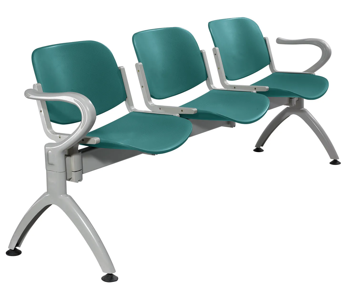 best selling Reception Chair PU Leather Waiting Room Bench Visitor Guest chair for Airport seating