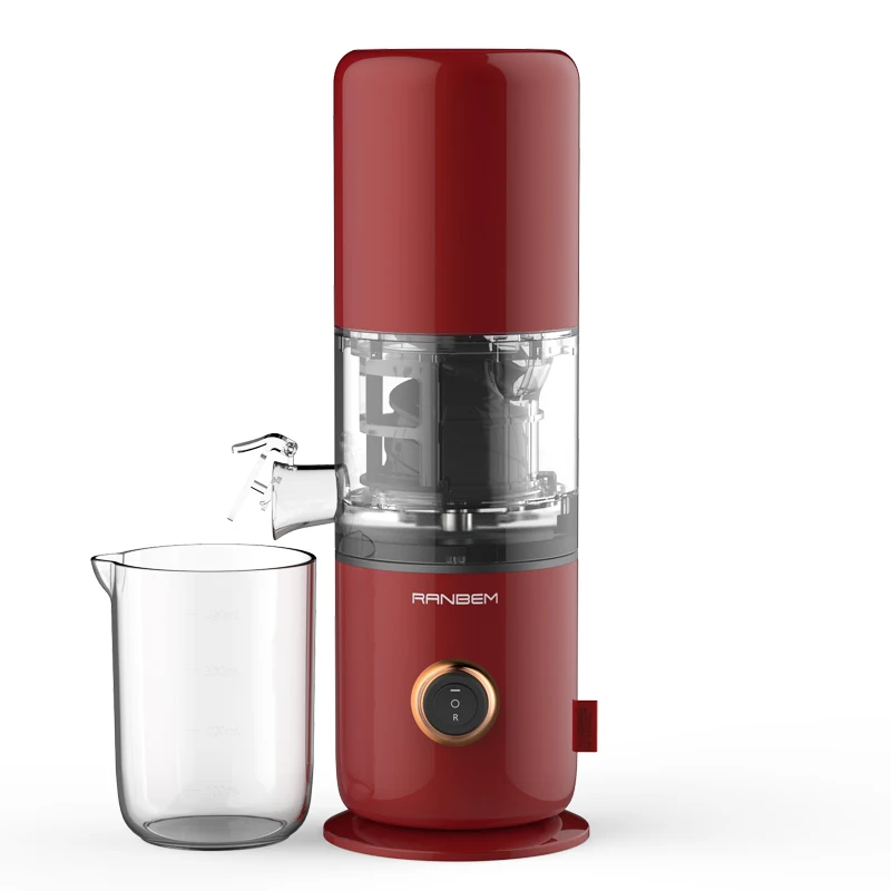 Cold Pressed Fresh Juice Small Electric Carrot Lemon Compact Vegetable Juicer Machine Mini Slow Juicer