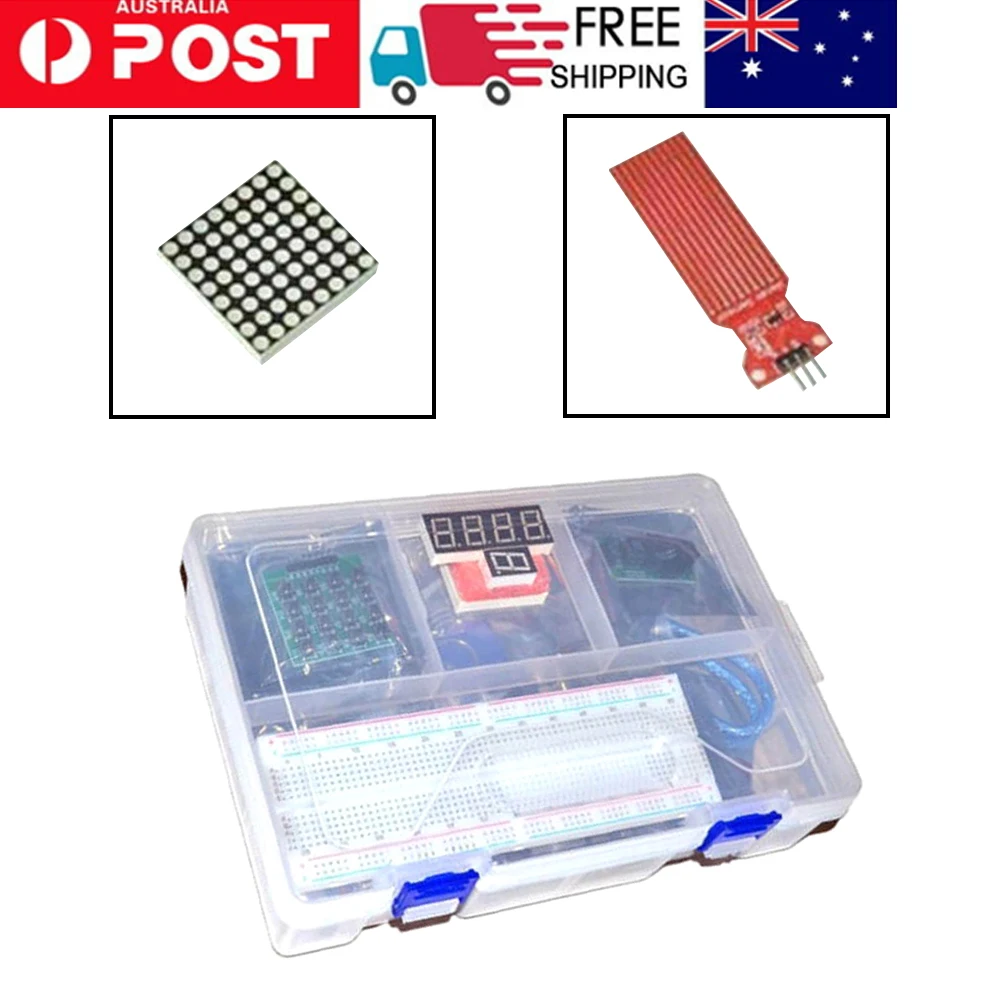 Very Durable Universal Module Starter Kit For Arduino UNO R3 Upgraded version Learning Suite