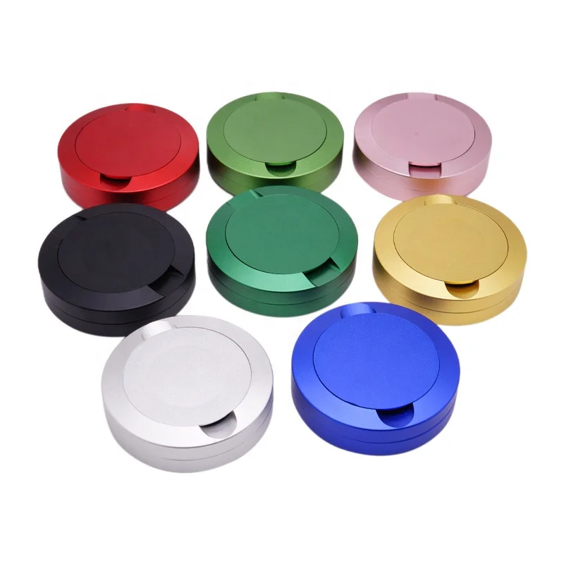 Customized CNC Machining Services for Aluminum Snus Can with O Ring Micro Machining Stainless Steel Material Capabilities