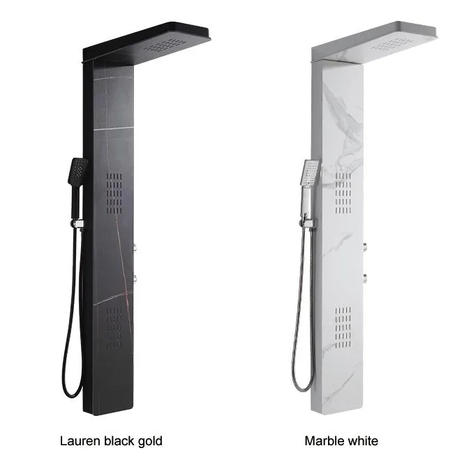 YL5616  Stainless Steel Wall Mounted Complete Shower Panel