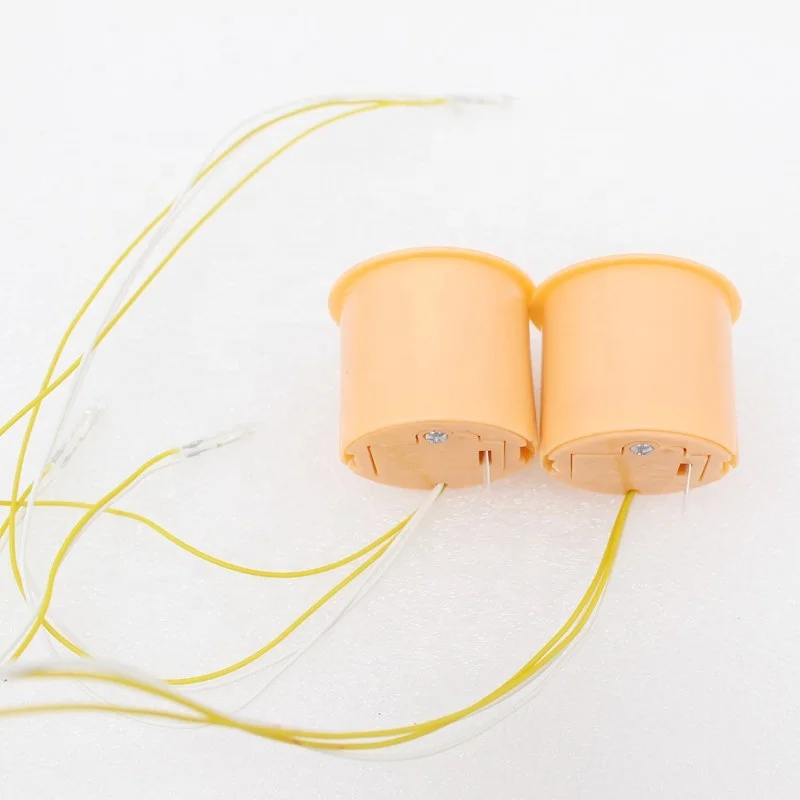 Round shape heart shape recordable sound toy voice recorder box module for stuffed animals toy dinosaur teddy bears