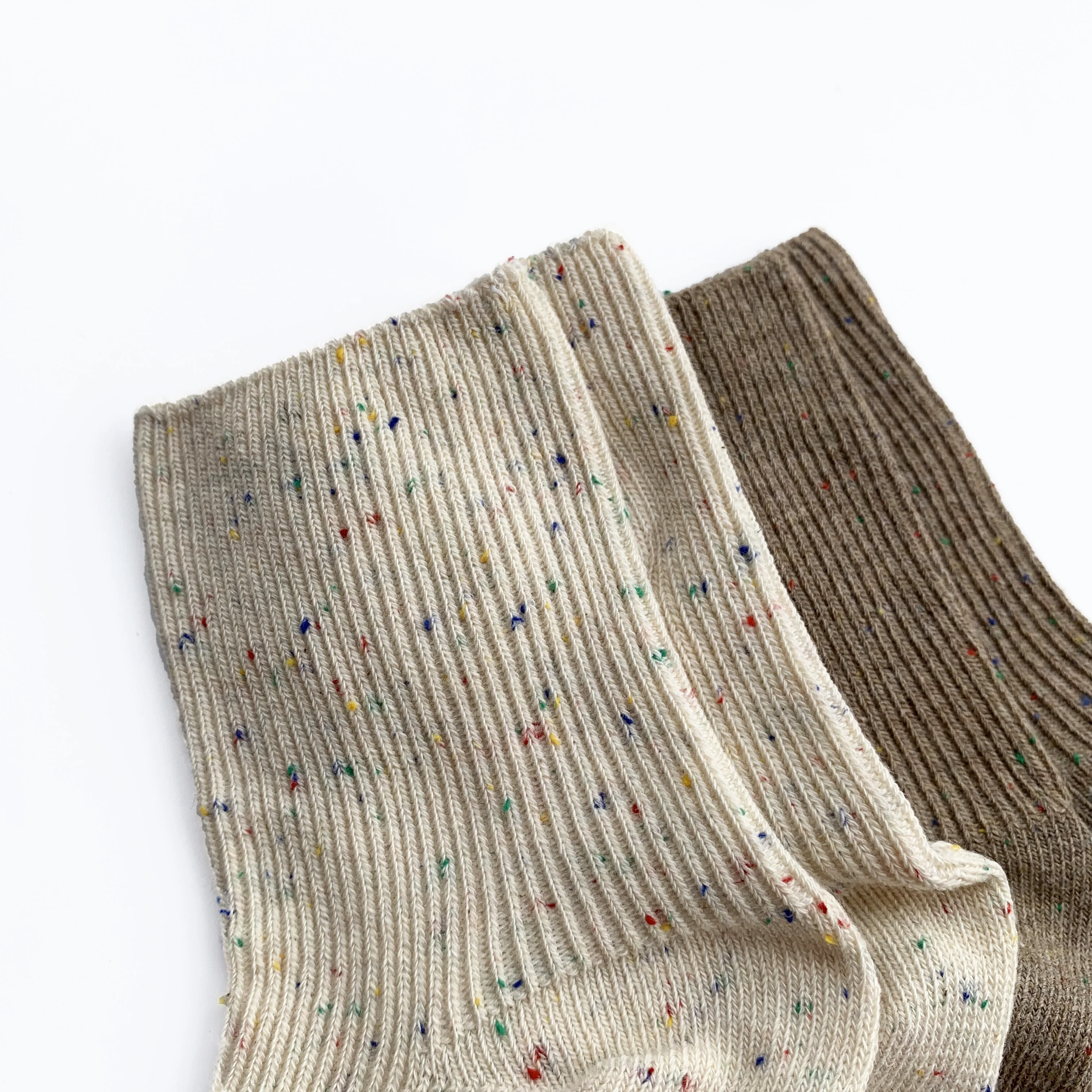 Double Needle kids wool socks  boy tube socks Sprinkles Baby wool blend socks