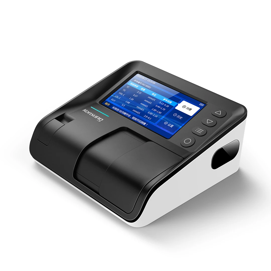 Portable automatic POCT medical dry bio chemistry analyzer for clinic use