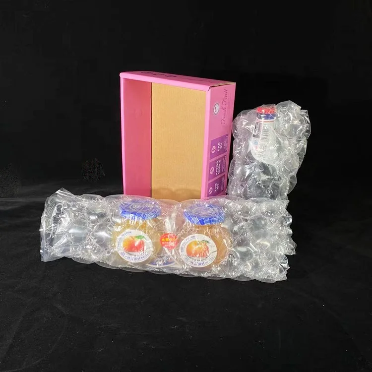 Надувная упаковочная пленка для транспортировки, пузырьковая Наполняющая Подушка, защитная надувная упаковка, пластиковая воздушная подушка, пузырьковая пленка