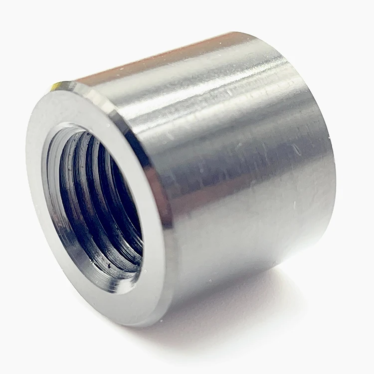 Нержавеющая сталь/алюминий/латунь круглый цилиндр гайка