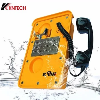 Mining factory used optional 7 minute time-limited call emergency telephone with  echo cancellation