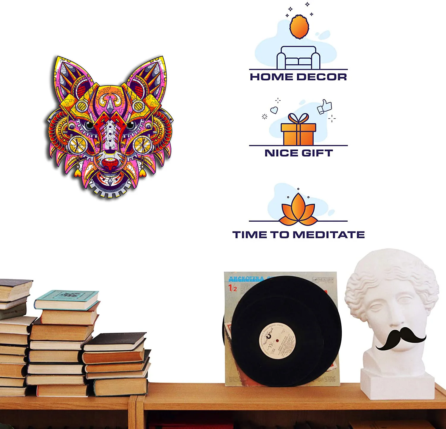 Wooden Animal Puzzle Dog Creative Jigsaw 3d Puzzles Wooden Game For Adults Christmas Gifts