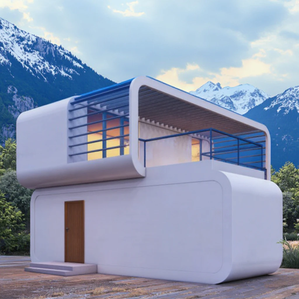 Современные крошечные модульные дома высотой 40 футов самые крутые бабушкины легкие стальные контейнерные Коттедж с технологией Apple китайский Туалет