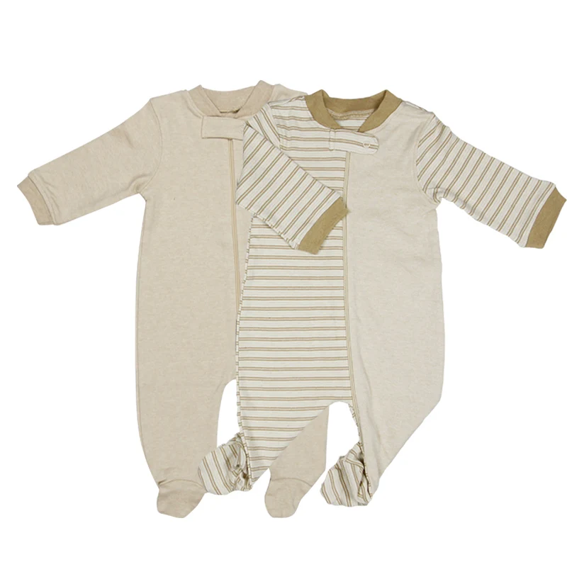 
Baby romper pajama clothes sets unisex baby romper cotton baby sleep suit with feet 