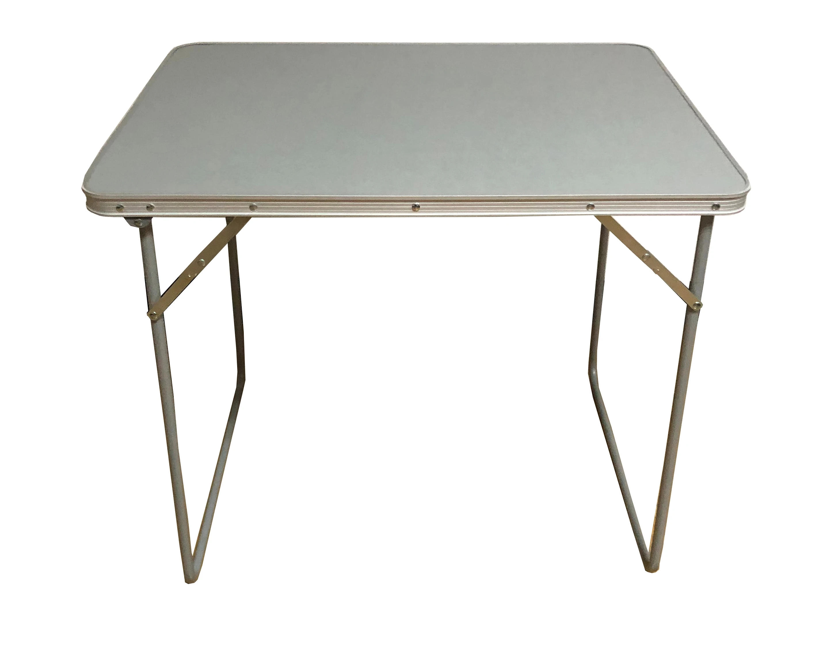 
Portable MDF table top steel frame easy folding carry camp tables 