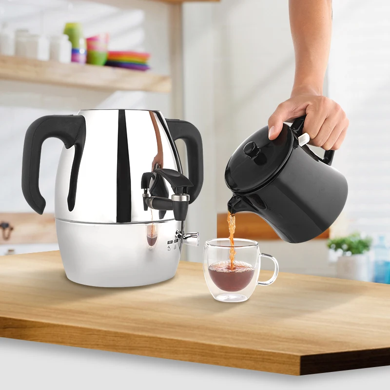 first class stainless steel 110 230 volts porcelian teapot russia russian kettle tea maker electric samovar