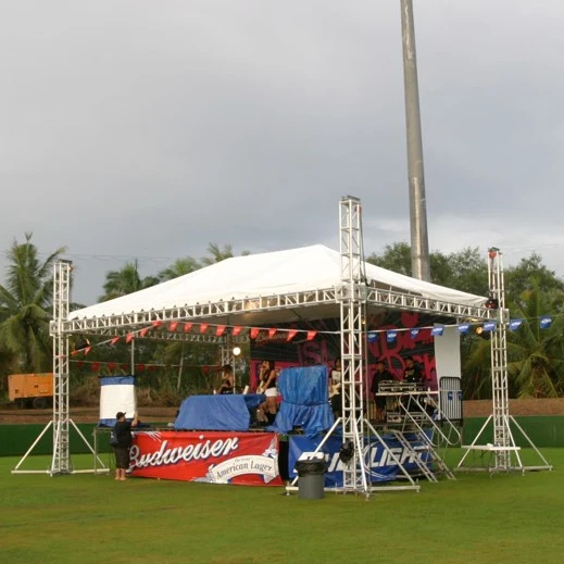 stage truss roof system/dj table truss/circular triangle truss