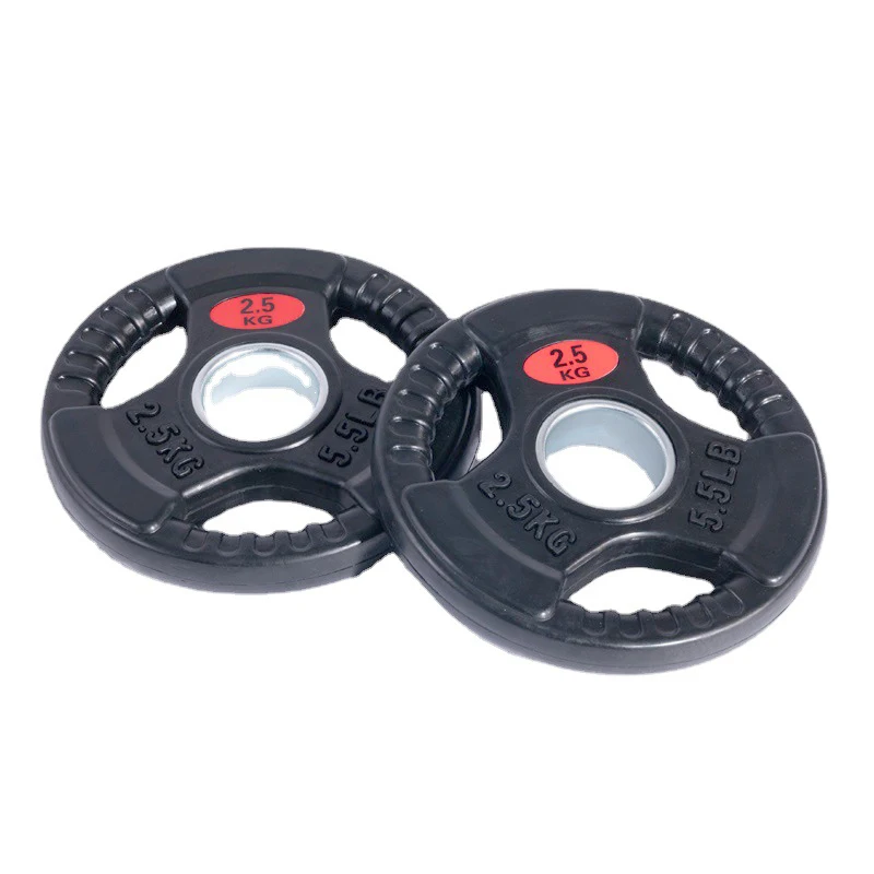 TELLUS Hot Sale Weight Lifting Barbell Gym Equipment Grip Plate Discs Bumper Plate Weight Plate For Home Gym