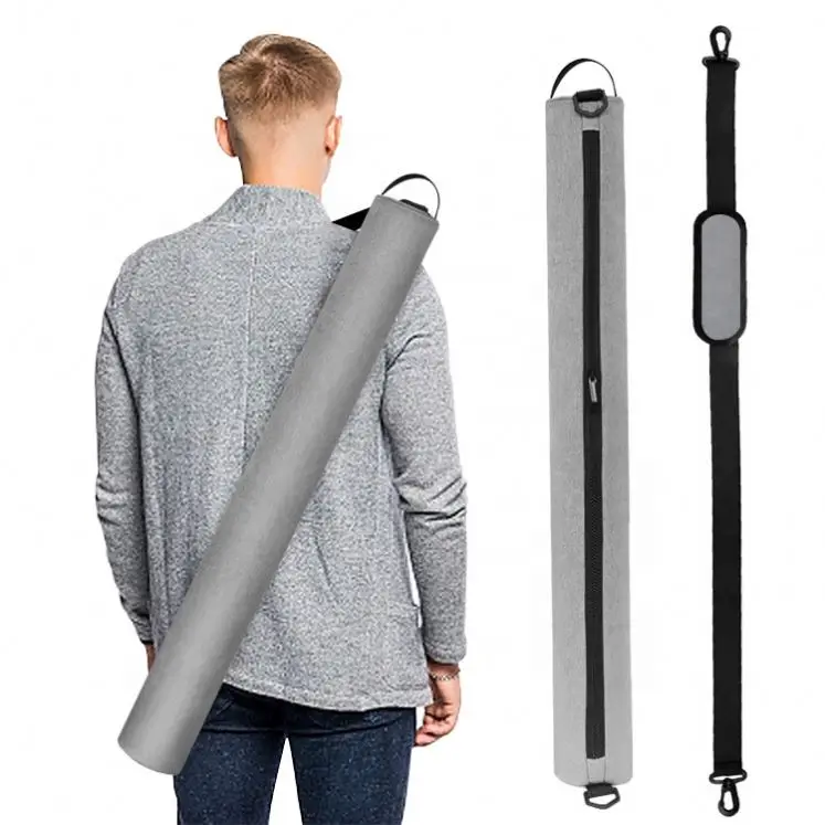 Long Shape Beer 7 Can Holder Insulated Cooler Sleeve Men Hiking Travel Outdoor Shoulder Strap Sling Golf Cooler Bag