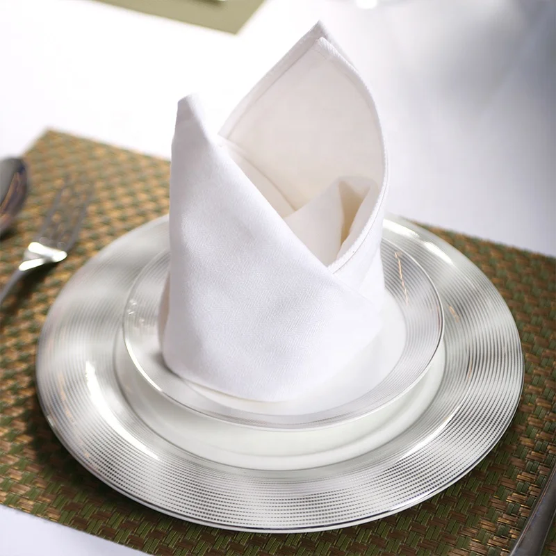 Hot Sale Satin Wedding Cloth Napkins Restaurant Cloth Dinner table Napkins for Wedding Decoration For hotel napkin