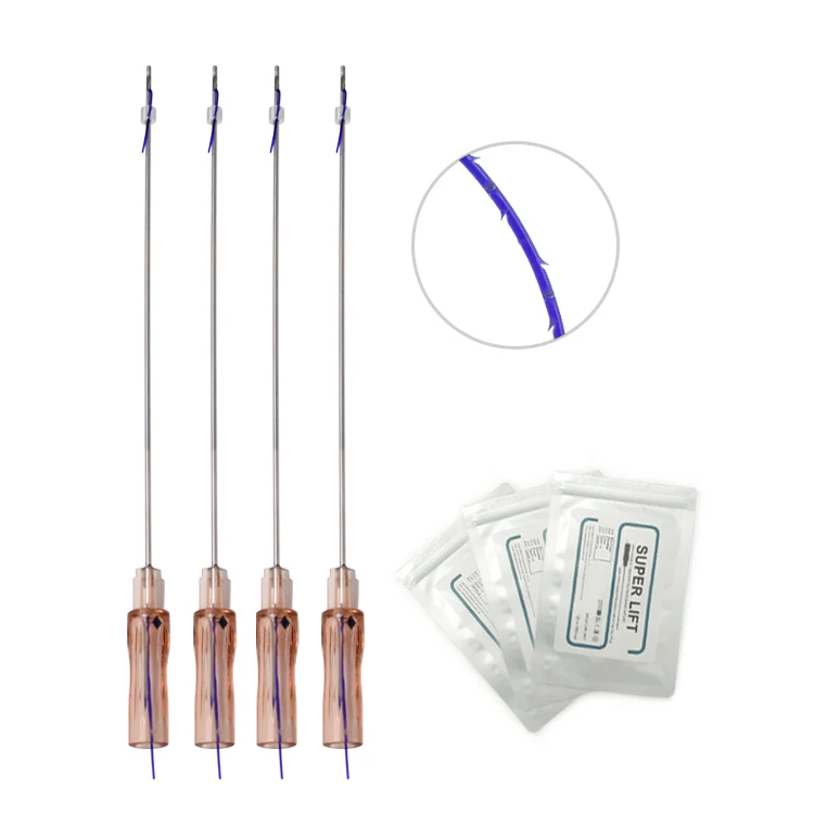 Mono Screw 4D/6D Molding Cog PDO Thread Face Lifting PDO Korea Blunt Fios de PDO