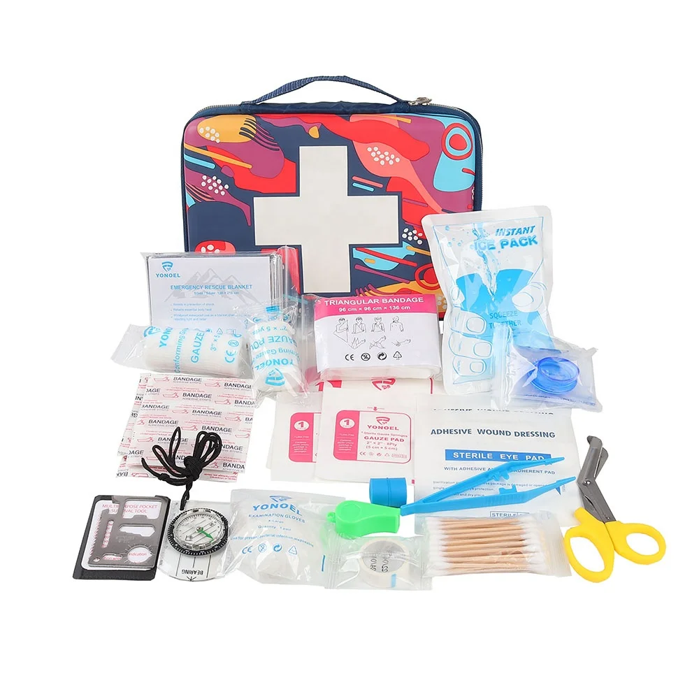 New Design Customize Medical Equipment First Aid box for Car EVA First Aid Kit travel (Certification Approved)