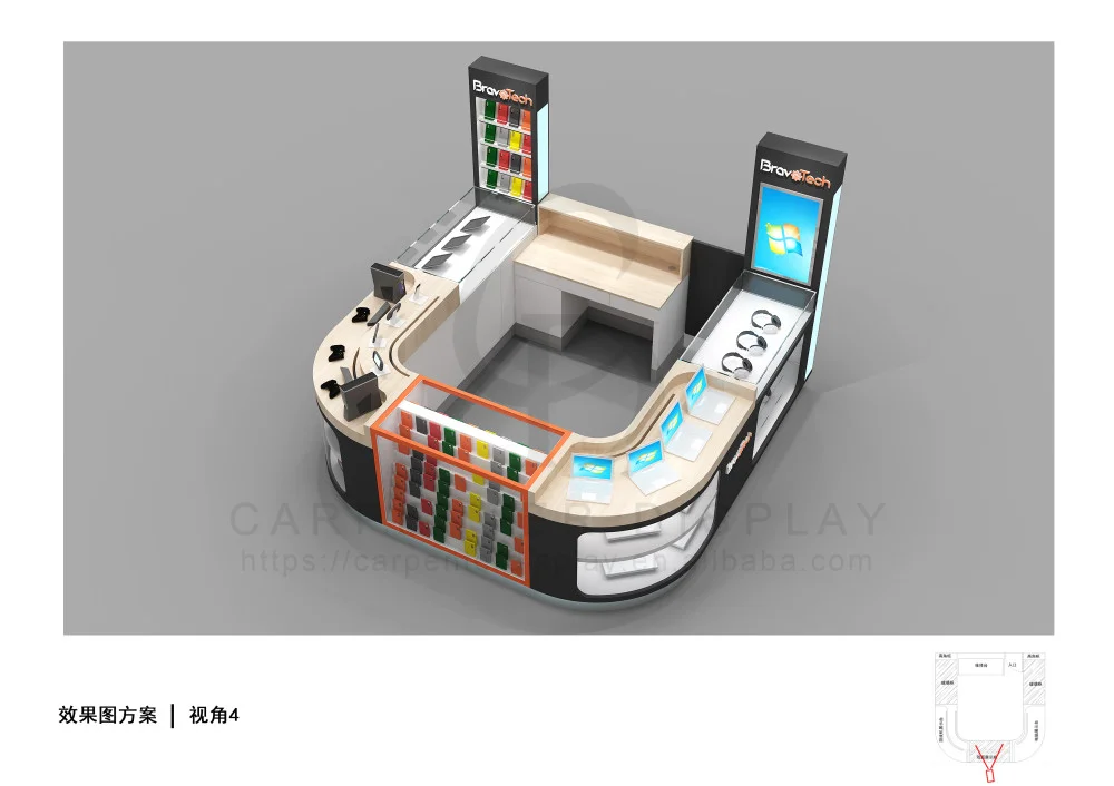 Premium Cell Phone Kiosk from [Manufacturer] Trusted Cell Phone Kiosk Supplier - Quality Guaranteed