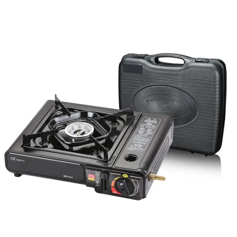 
DOUBLE USING PORTABLE GAS STOVE (LPG Butane) 