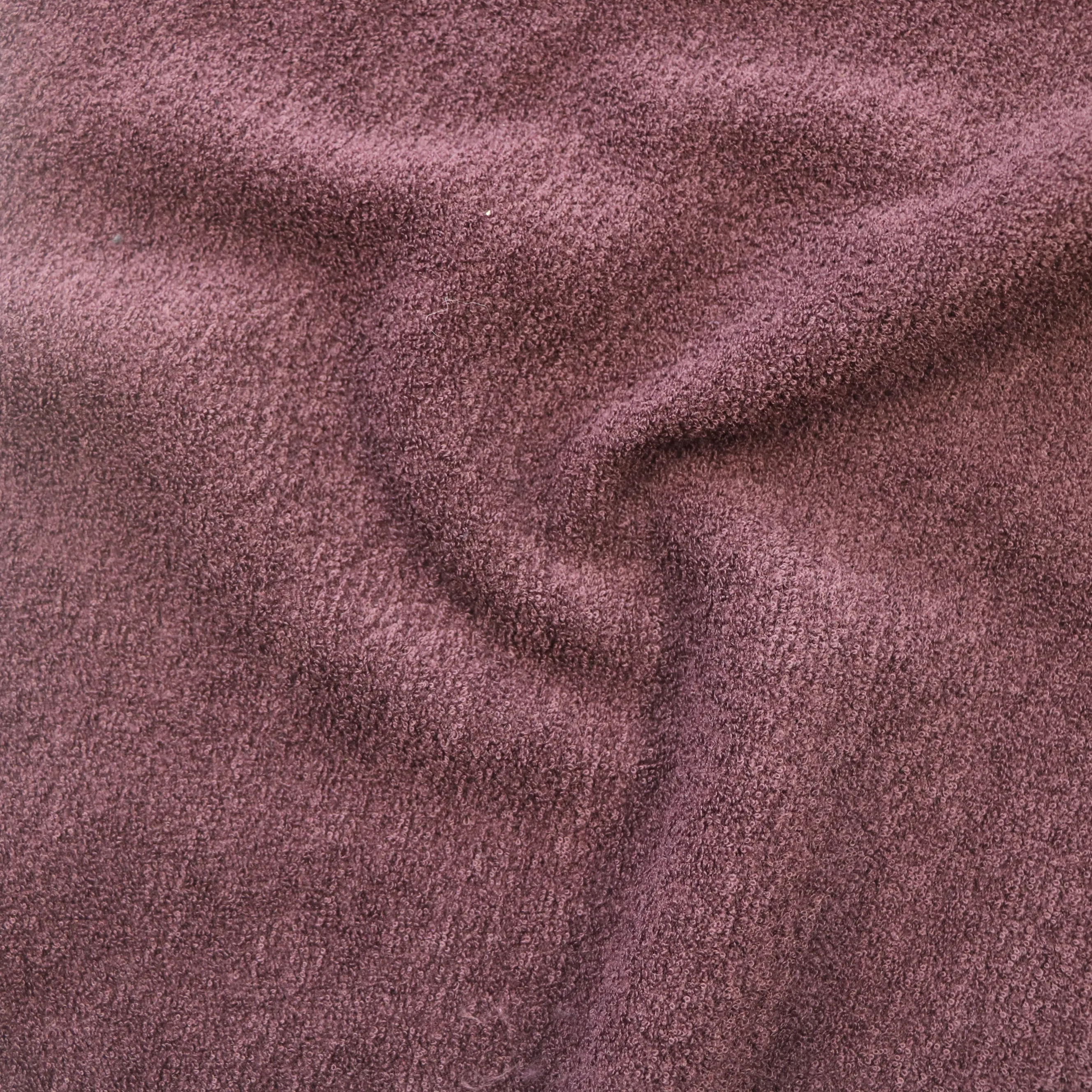 Tear-resistant 100Polyester Plain One Side Brush Weft Knitted Ant Fleece Fabric for Coat Sofa Set Home Textile