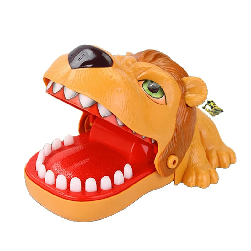 2024 Funny Lion Bite Finger Toy crocodile Dentist Games table Games lion dino Biting Finger Game Dentist toy for kids