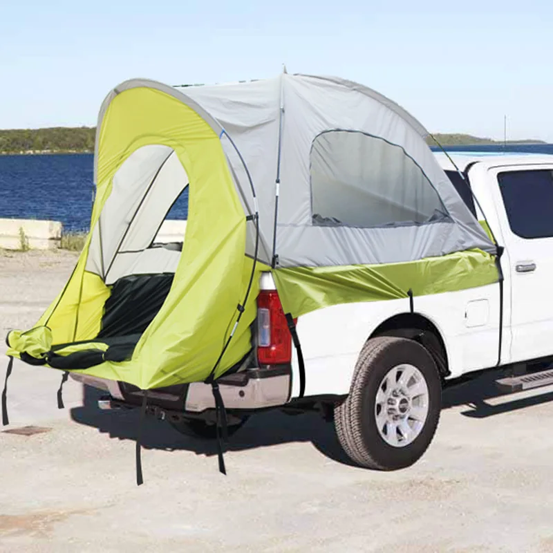 
Durable Breathable comfort whosale truck tent pickup truck tent 109T polyester Outdoor camping Park play Self-driving barbecue 