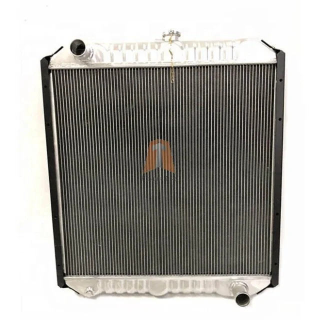 Tubular structure Excavator Aluminum Radiator water cooling radiator 118-9953 E320B Copper water tank