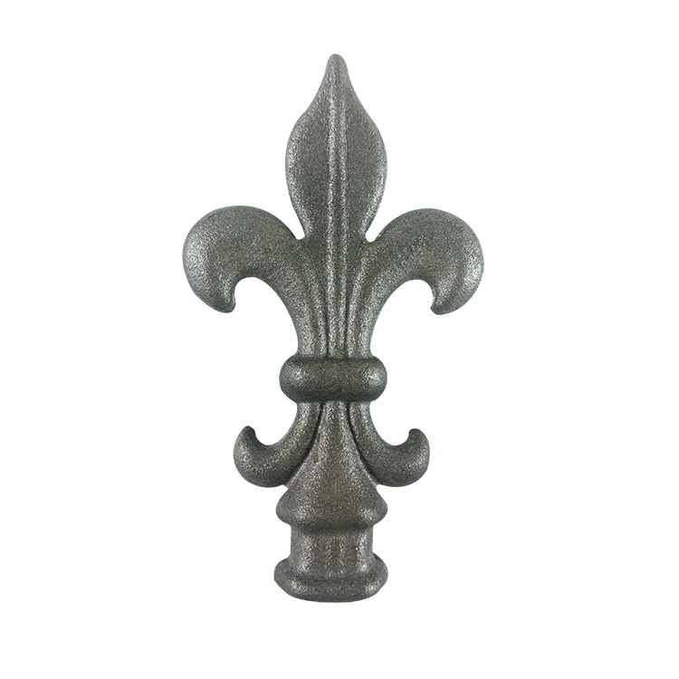 Wrought iron gate and fence top ornaments spear points with good quality