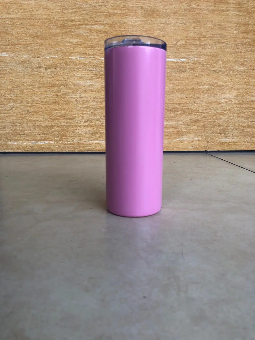 
sublimation tumbler lank 20oz straight skinny tumbler double wall insulated tumbler with lid and straw insulated thermos tumber 