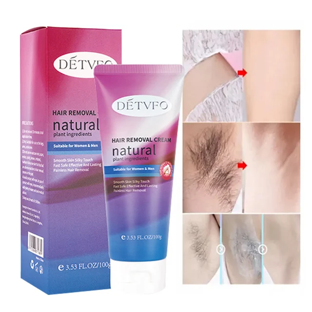 All Body Private Parts Hair Remover Use Yiwu Depilator  Man Hair Permanent Face Shaving Removal Cream For Men  Women