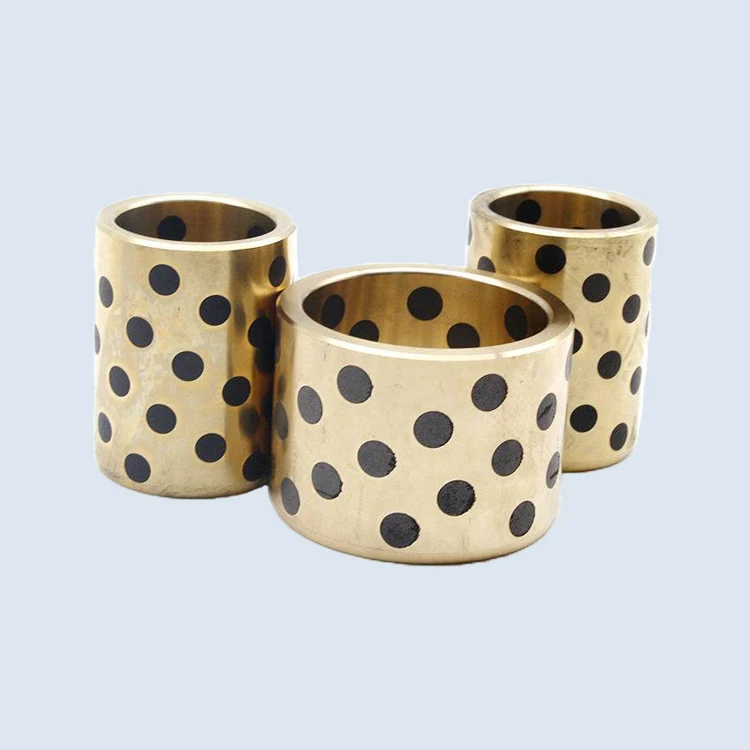 JDB455530 wholesale Sliding bearings self lubricating graphite bearing bushing copper sleeve
