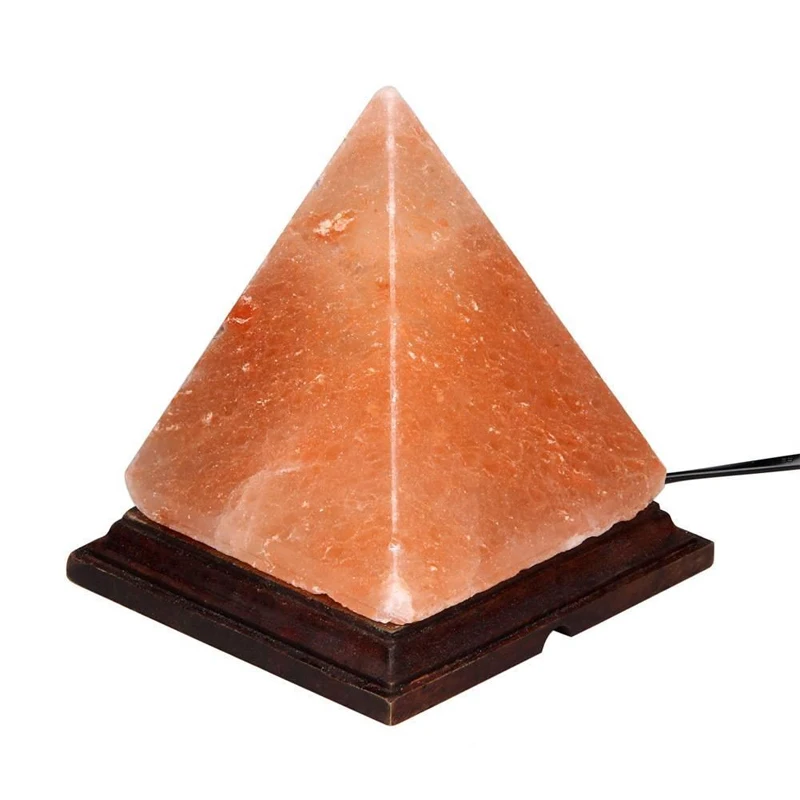 Natural red pink heart shaped himalayan natural crystal rock salt lamp Complete Package Electric Cord and Bulb Organic Material