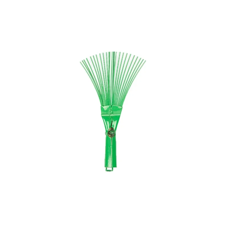 wooden leaf scoops,plastic hand rakes with steel tube handle,ergonomic large hand garden