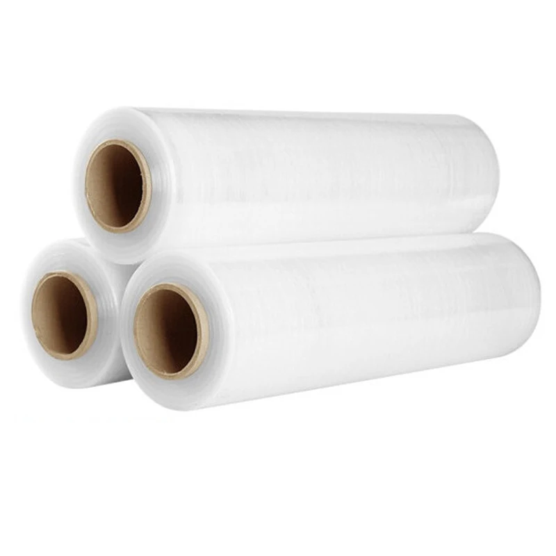 20 micron hand pallet wrapping shrink wrap plastic stretch film factory
