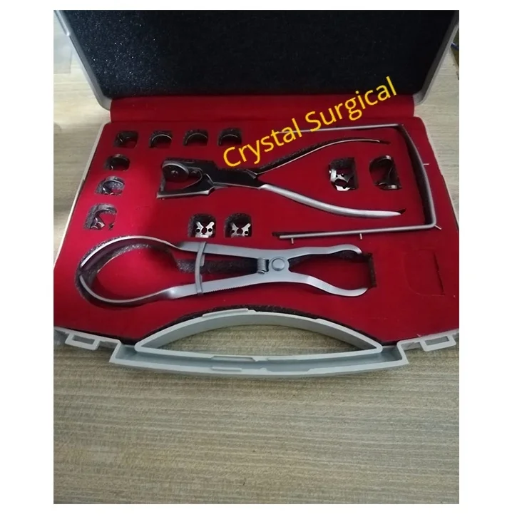 Dental Rubber Dam Clamp Instruments Kit