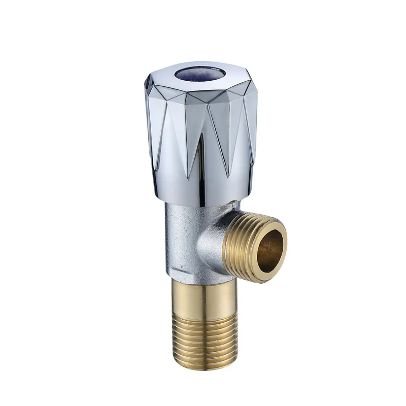 Bathroom toilet water heater cold and hot water inlet valve stop valve eight-shaped valve