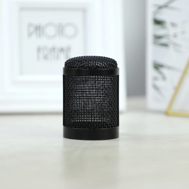 Silver Color Mic Cover Repair Microphone Part For U47 Microphone Basket Microphone Body