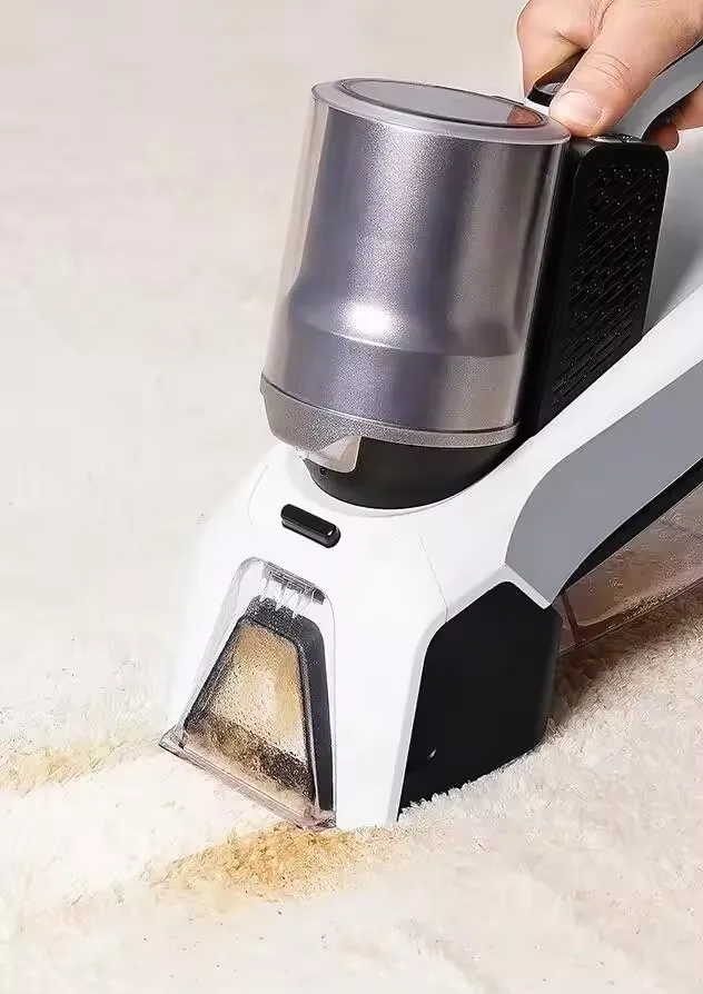 2024 Best Wet And Dry Vacuum Cleaner Portable Battery Handheld Carpet Brushless Motor Spot Cleaner