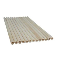 Biodegradable 100% Compostabel Organic Bamboo Straws Reusable