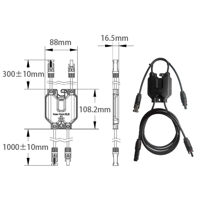 Модуль SP1 Smart PV, оптимизация солнечной энергии, оптимизатор солнечных элементов