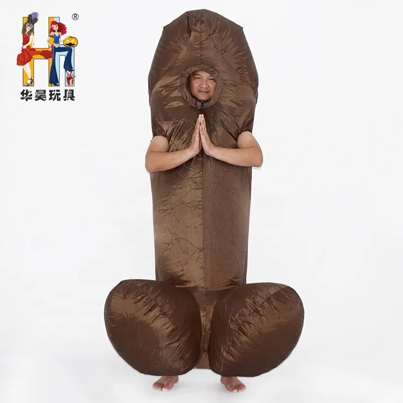 Забавный мужской надувной костюм HUAYU для мальчишника, надувные костюмы для косплея, надувные взрослые Размеры