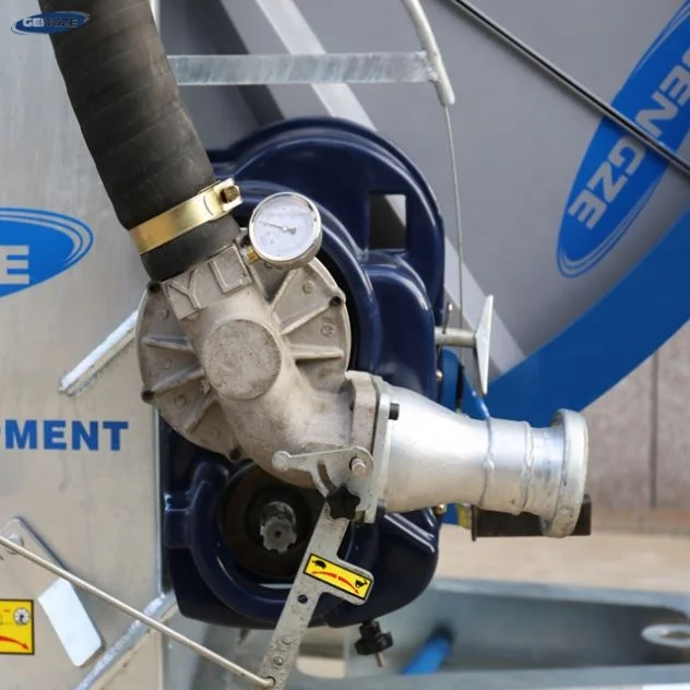 Automatic New Type Agriculture Traveling Hose Reel  Rain Gun Sprinkler irrigation machine in farm System for sale